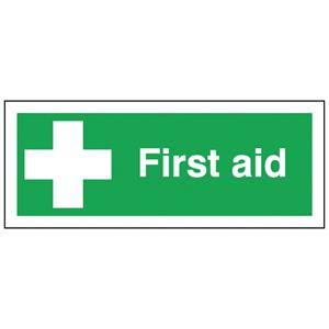 100x250mm First Aid - Nite Glo Rigid